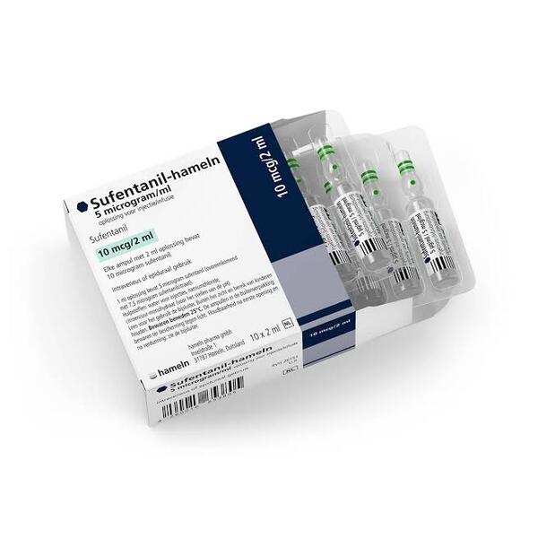Sufentanil 10mcg per vial